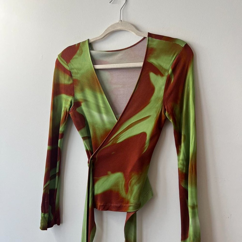 Paloma Wool Minibus Wrap Top